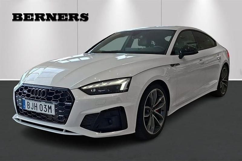 Begagnad Audi A5 Sportback S-Line 268 HK (197 kW) 2022 Vit Halvkombi