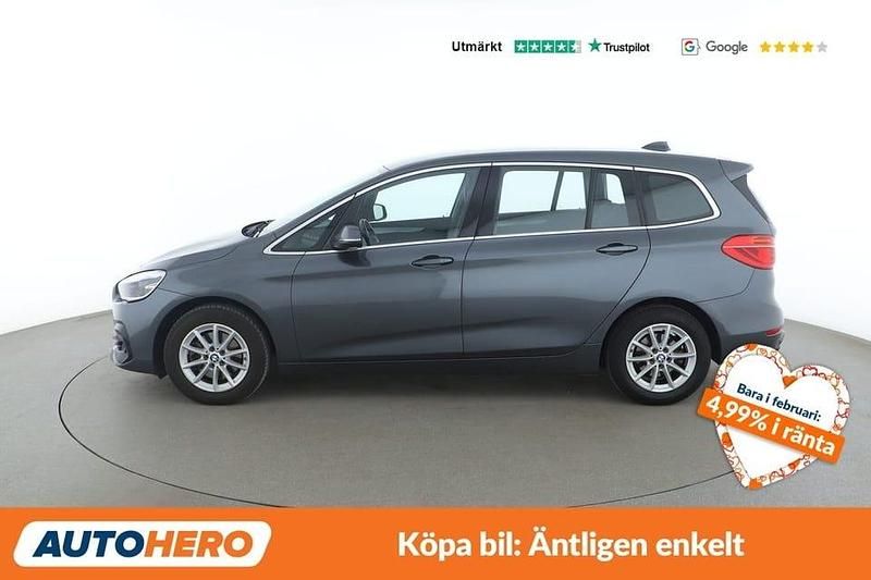 Begagnad BMW 218 Gran Tourer Advantage 141 HK (103 kW) 2019 Grå Minibuss