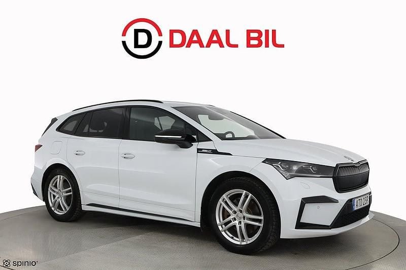 Begagnad Skoda Enyaq iV SportLine 150 kW (204 HK) 2022 Vit SUV