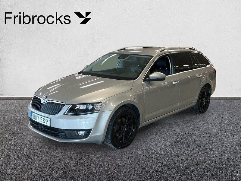 Brun Begagnad 2015 Skoda Octavia Style Kombi | 139 800 kr (Marknadspris) - Bild 1/4