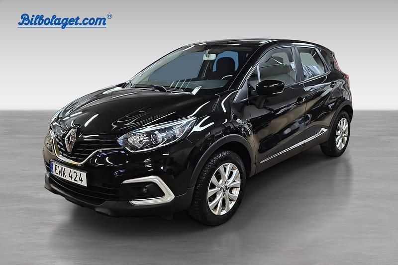 Svart Begagnad 2018 Renault Captur Zen SUV | 109 900 kr (Lite dyr) - Bild 1/4