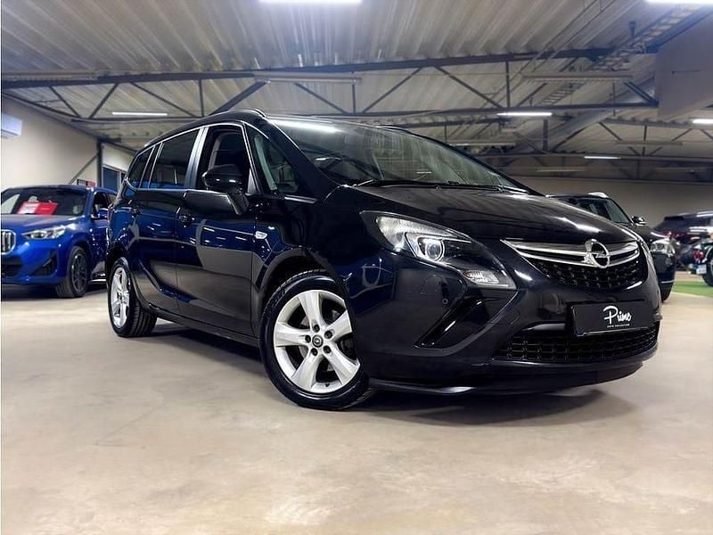 Svart Begagnad 2014 Opel Zafira Tourer Enjoy Minibuss | 69 900 kr (Marknadspris) - Bild 1/4