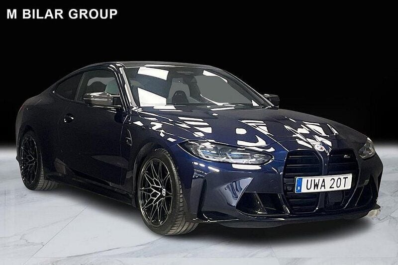 Blå Begagnad 2023 BMW M4 Competition Edition Sportkupé | 948 500 kr - Bild 1/4