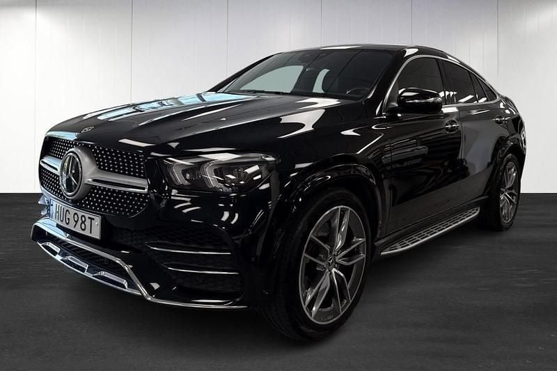 Svart Begagnad 2020 Mercedes GLE400 AMG Line Premium Plus Sportkupé | 769 900 kr (Marknadspris) - Bild 1/4