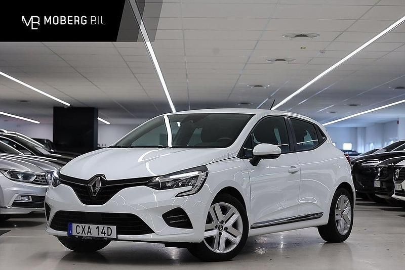 Vit Begagnad 2021 Renault Clio V Zen Halvkombi | 199 900 kr - Bild 1/3