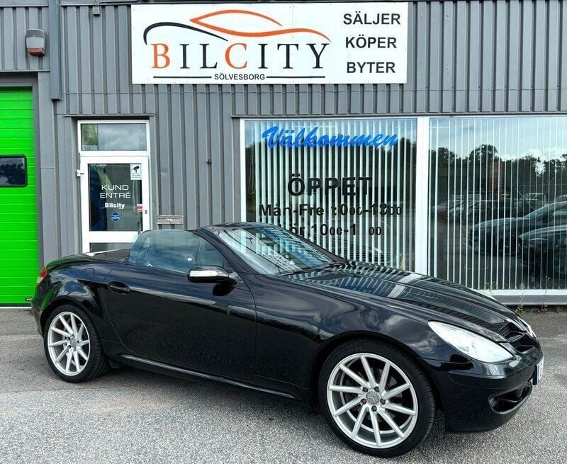 Svart Begagnad 2006 Mercedes SLK280 Cab | 127 000 kr - Bild 1/4