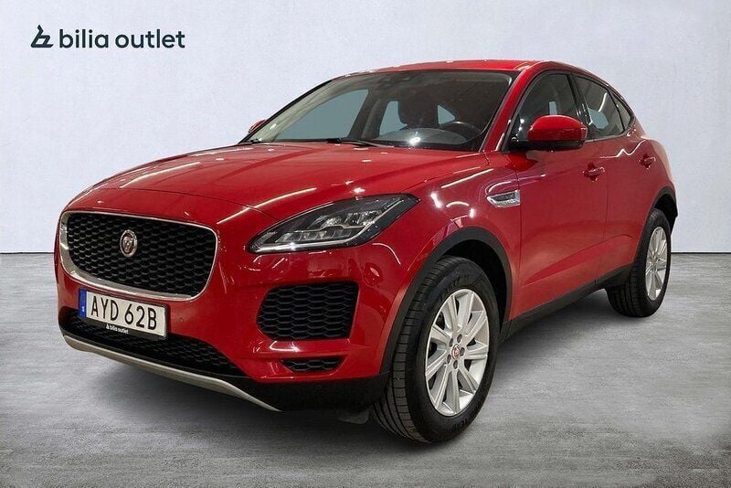 Röd Begagnad 2019 Jaguar E-Pace SUV | 229 900 kr (Bra pris) - Bild 1/4