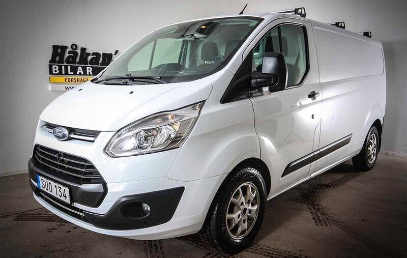 Vit Begagnad 2016 Ford Transit Custom Minibuss | 139 500 kr (Superpris) - Bild 1/3