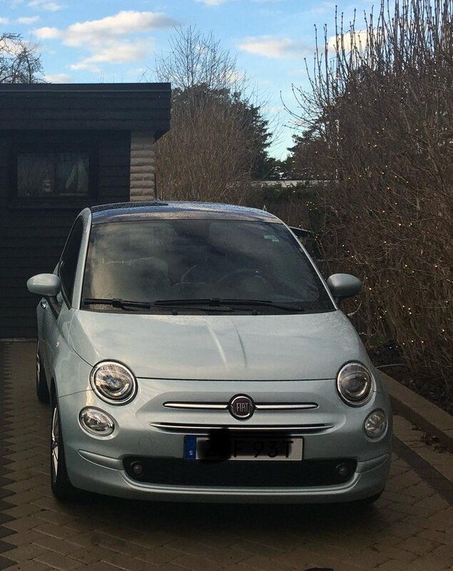 Grön Begagnad 2020 Fiat 500 Halvkombi | 128 000 kr (Marknadspris) - Bild 1/4