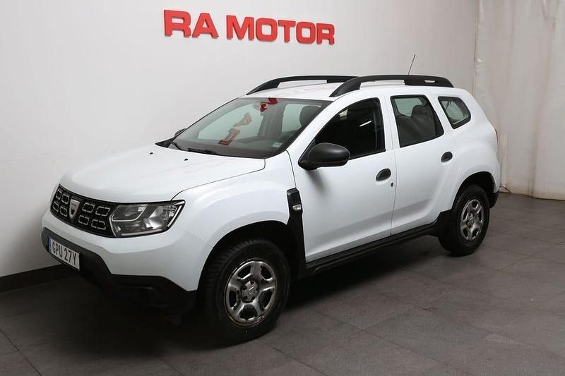 Vit Begagnad 2021 Dacia Duster SUV | 99 900 kr (Marknadspris) - Bild 1/3