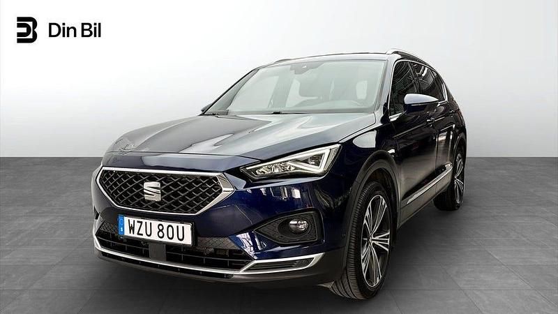 Blå Begagnad 2019 Seat Tarraco 4Drive SUV | 214 500 kr (Superpris) - Bild 1/4