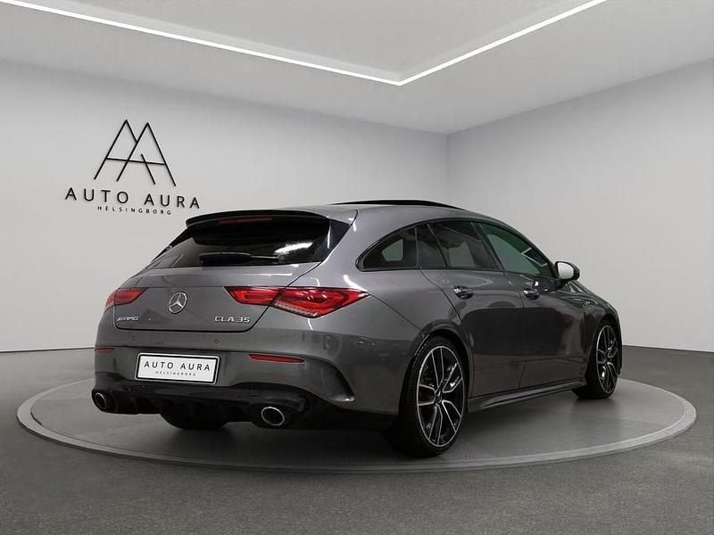 Begagnad Mercedes CLA35 AMG Shooting Brake AMG 306 HK (225 kW) 2020 Grå Kombi