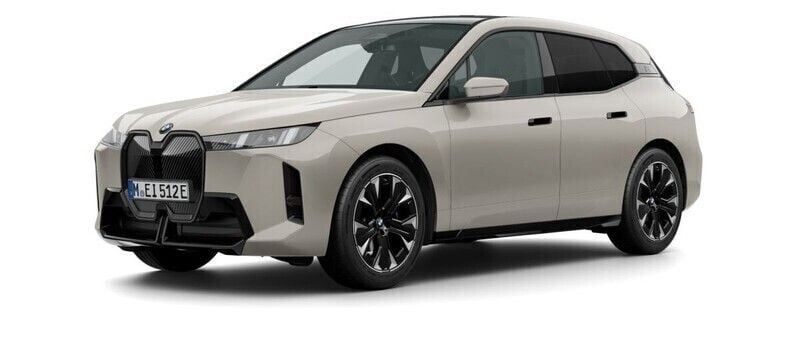 Vit (mineral white metallic) Ny 2025 BMW iX Comfort Edition SUV | 999 000 kr (Superpris) - Bild 1/4