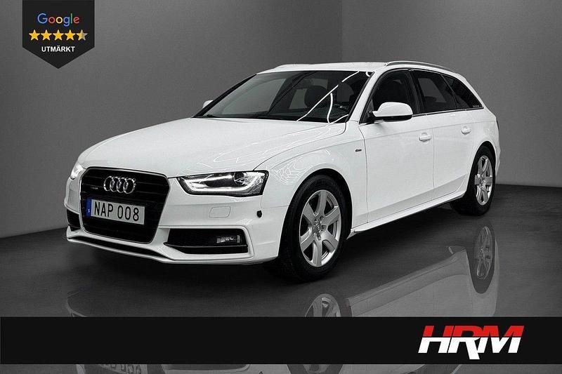 Vit Begagnad 2013 Audi A4 Kombi | 144 900 kr (Dyr) - Bild 1/4
