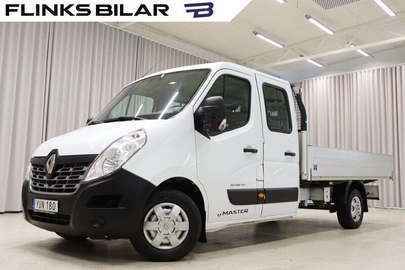 Vit Begagnad 2018 Renault Master Van | 199 900 kr (Marknadspris) - Bild 1/4