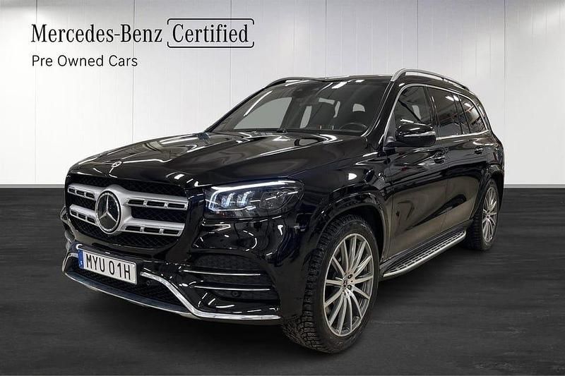 Svart Begagnad 2023 Mercedes GLS400 Premium Plus SUV | 959 000 kr (Marknadspris) - Bild 1/4