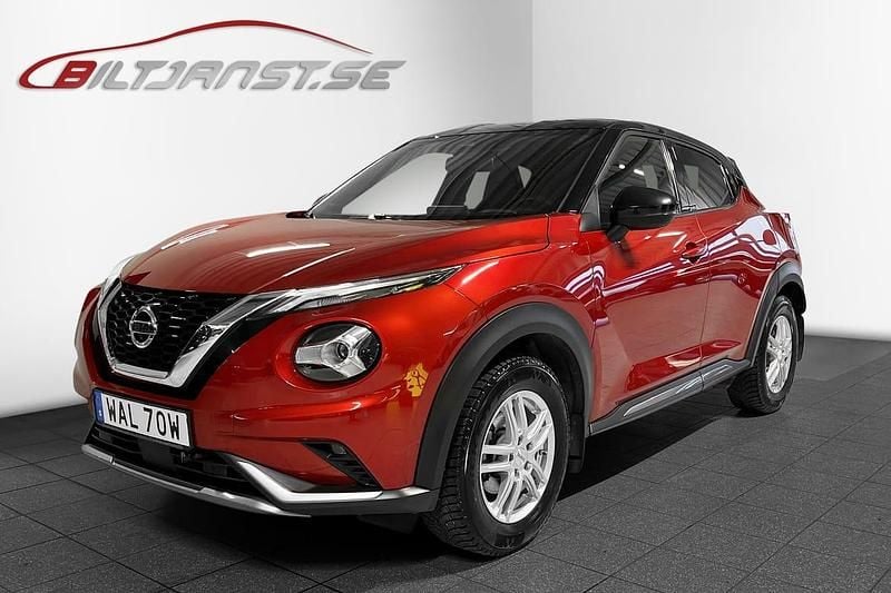Röd Begagnad 2019 Nissan Juke N-Connecta SUV | 179 900 kr (Marknadspris) - Bild 1/4
