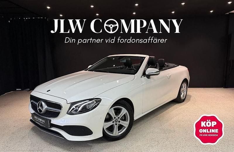 Vit Begagnad 2017 Mercedes E200 Cab | 359 000 kr (Marknadspris) - Bild 1/4