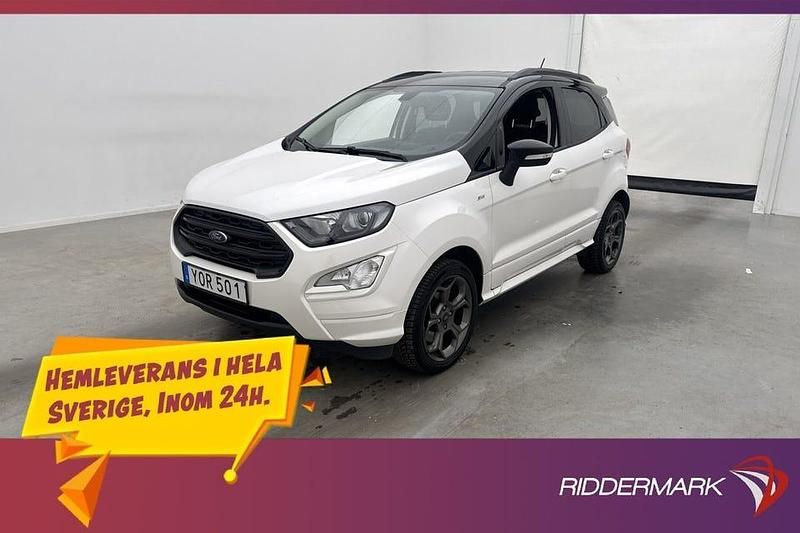 Vit Begagnad 2018 Ford Ecosport ST-Line SUV | 138 800 kr (Lite dyr) - Bild 1/3