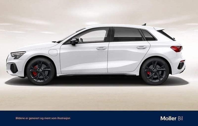 Begagnad Audi A3 S-Line 150 HK (110 kW) 2021 Vit Sedan