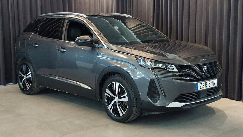 Grå Begagnad 2021 Peugeot 3008 Business-Line SUV | 299 800 kr (Marknadspris) - Bild 1/4