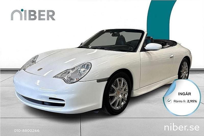 Silver Begagnad 2001 Porsche 911 Carrera Cabriolet Cab | 329 900 kr - Bild 1/4