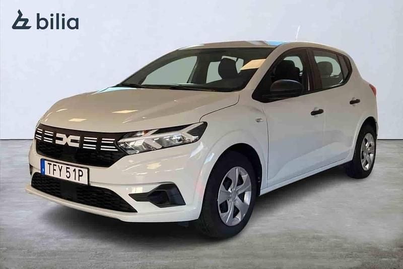 Vit Begagnad 2023 Dacia Sandero Halvkombi | 129 900 kr (Marknadspris) - Bild 1/1