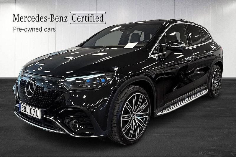 Svart Begagnad 2023 Mercedes EQE500 AMG SUV | 839 000 kr (Dyr) - Bild 1/4
