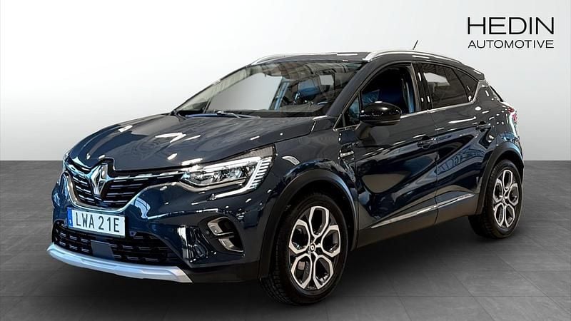 Blå Begagnad 2022 Renault Captur Intens SUV | 179 900 kr (Marknadspris) - Bild 1/4