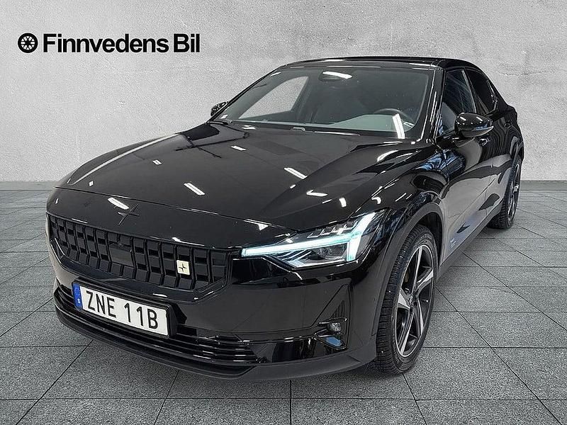 Svart Begagnad 2021 Polestar 2 Long Range Single Motor Halvkombi | 349 900 kr (Marknadspris) - Bild 1/4