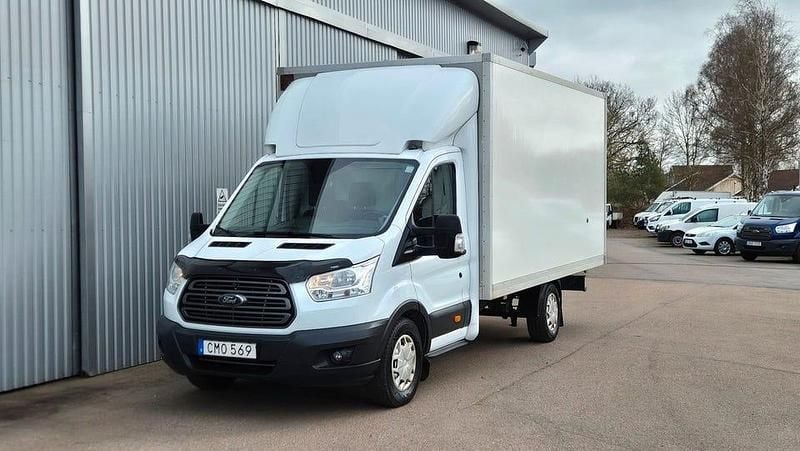 Vit Begagnad 2019 Ford Transit Van | 173 750 kr (Marknadspris) - Bild 1/4