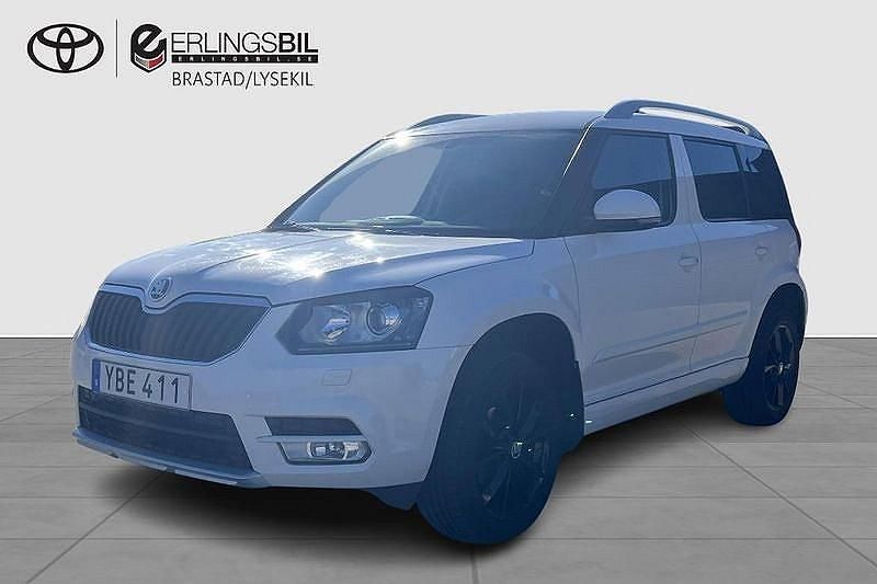 Vit Begagnad 2015 Skoda Yeti SUV | 97 500 kr (Marknadspris) - Bild 1/4