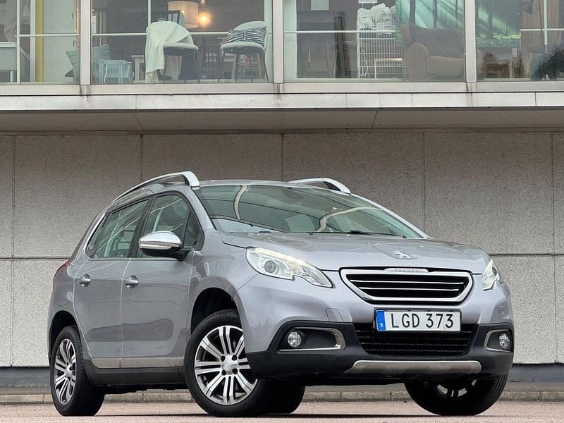 Grå Begagnad 2015 Peugeot 2008 SUV | 64 900 kr (Superpris) - Bild 1/4