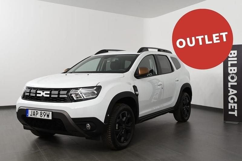Vit Begagnad 2023 Dacia Duster Extreme SUV | 239 500 kr (Marknadspris) - Bild 1/4