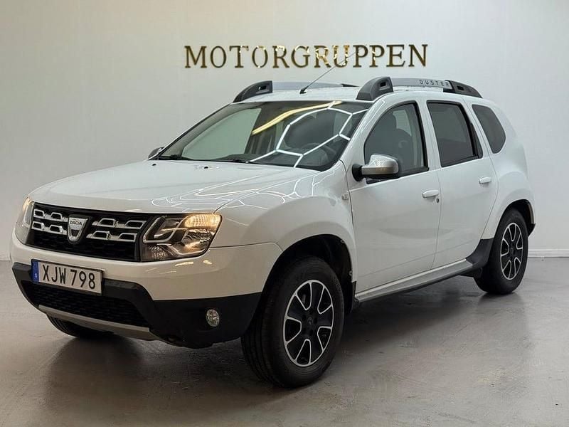 Vit Begagnad 2017 Dacia Duster SUV | 84 900 kr (Marknadspris) - Bild 1/4