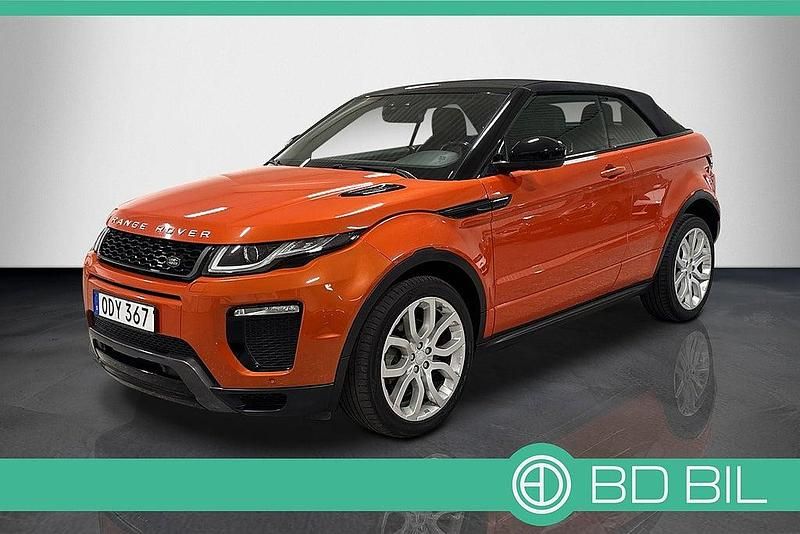 Begagnad Land Rover Range Rover evoque HSE Dynamic 150 HK (110 kW) 2016 Orange Cab