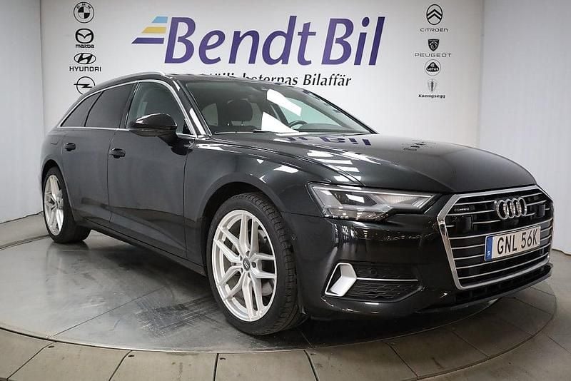 Grå Begagnad 2020 Audi A6 Sport Kombi | 359 500 kr (Bra pris) - Bild 1/3