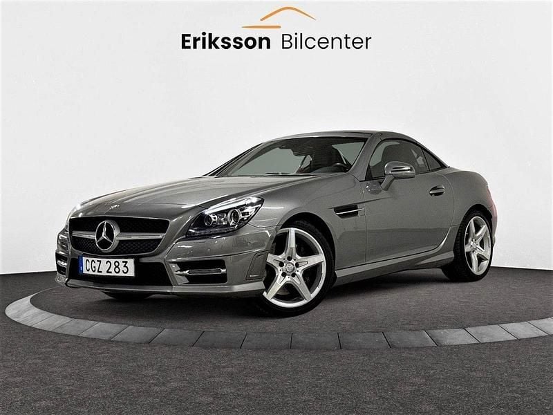 Silver Begagnad 2015 Mercedes SLK200 AMG Cab | 319 900 kr (Dyr) - Bild 1/4