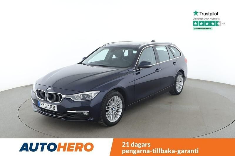 Blå Begagnad 2016 BMW 330 Luxury Line Kombi | 190 000 kr (Superpris) - Bild 1/4