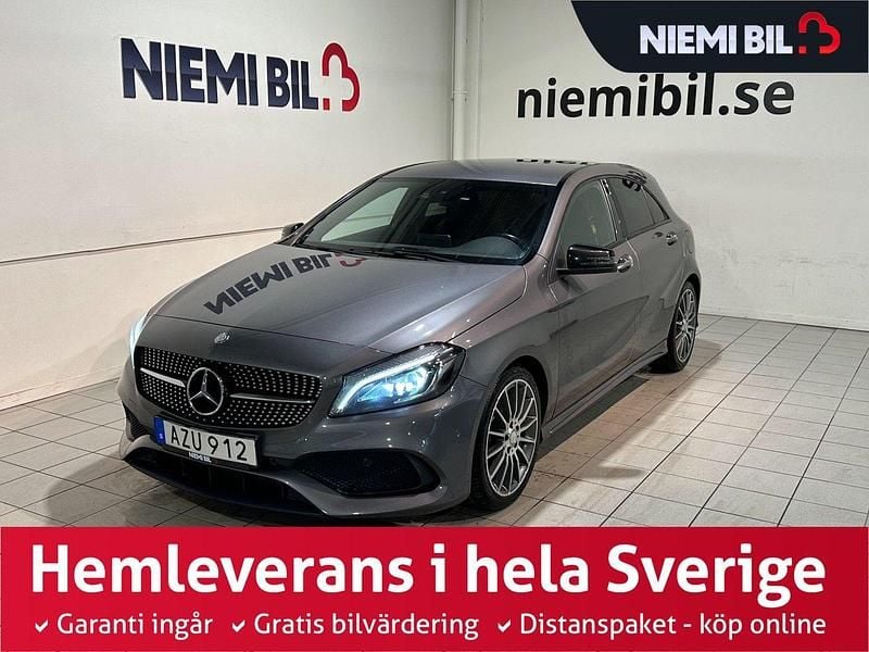 Mörkgrå Begagnad 2016 Mercedes A220 AMG Halvkombi | 229 900 kr (Bra pris) - Bild 1/3