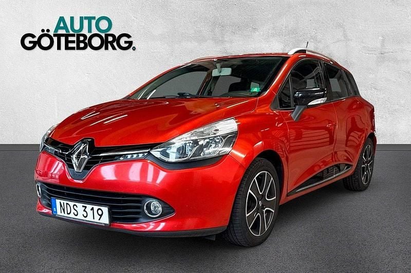Röd Begagnad 2013 Renault Clio GrandTour Bose Edition Kombi | 64 900 kr (Lite dyr) - Bild 1/3