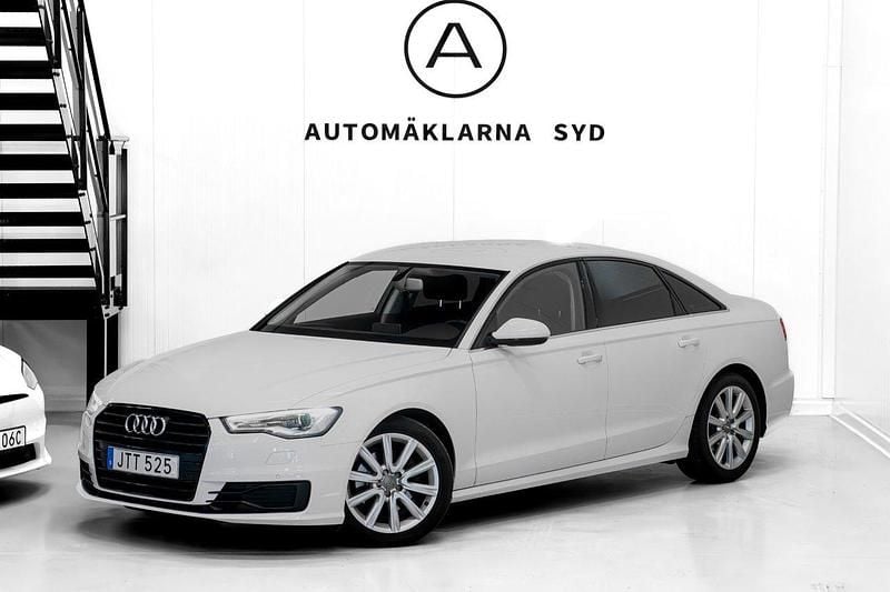 Vit Begagnad 2016 Audi A6 Sport Sedan | 159 900 kr (Bra pris) - Bild 1/4