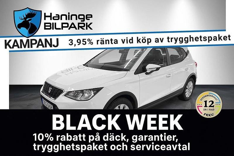 Vit Begagnad 2021 Seat Arona FR SUV | 149 995 kr (Marknadspris) - Bild 1/2