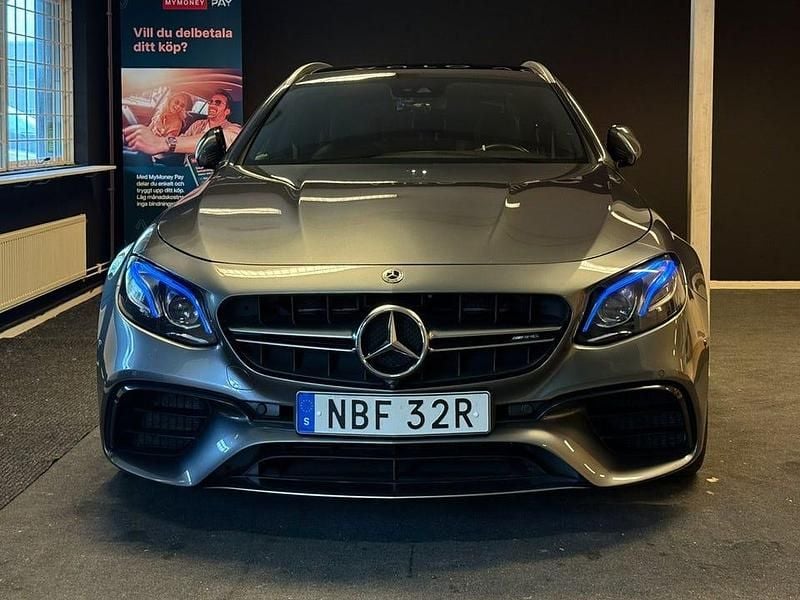 Begagnad Mercedes E63S AMG AMG 612 HK (450 kW) 2017 Mörkgrå (grå) Kombi