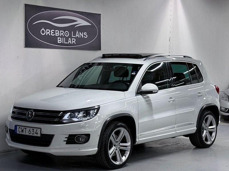 Begagnad VW Tiguan R-line 160 HK (117 kW) 2015 Vit SUV
