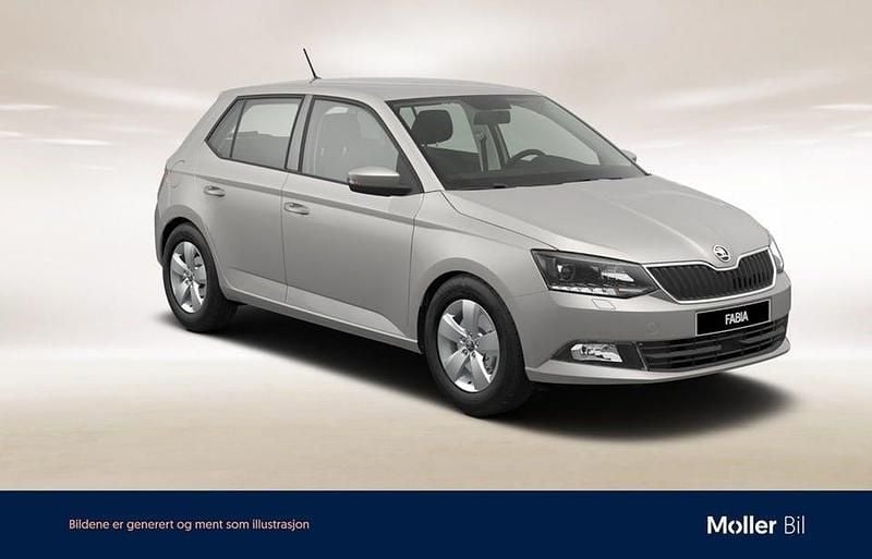 Cappuccino beige metallic Begagnad 2018 Skoda Fabia Style Halvkombi | 74 900 kr (Superpris) - Bild 1/3
