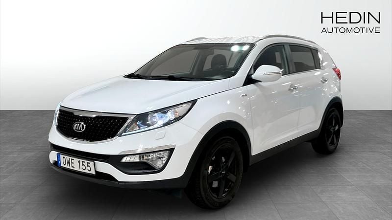 Vit (white) Begagnad 2015 Kia Sportage Comfort SUV | 109 900 kr (Marknadspris) - Bild 1/4