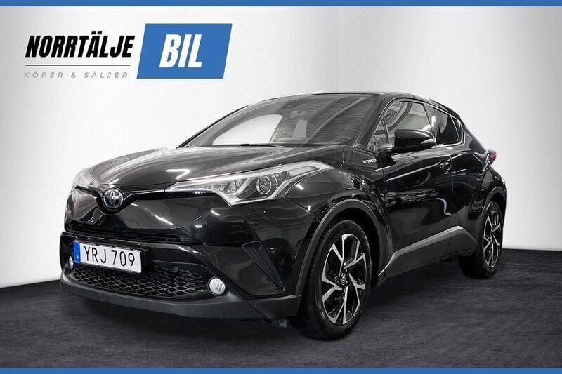Svart Begagnad 2018 Toyota C-HR Edition SUV | 184 900 kr (Bra pris) - Bild 1/4