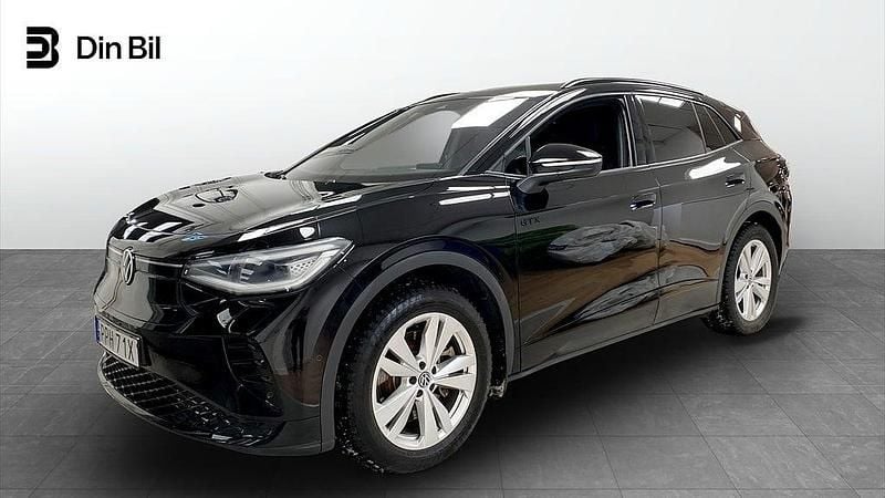 Svart Begagnad 2023 VW ID.4 GTX SUV | 389 000 kr (Bra pris) - Bild 1/4