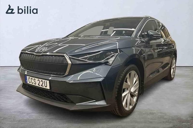 Grå Begagnad 2021 Skoda Enyaq iV SUV | 349 500 kr (Marknadspris) - Bild 1/1